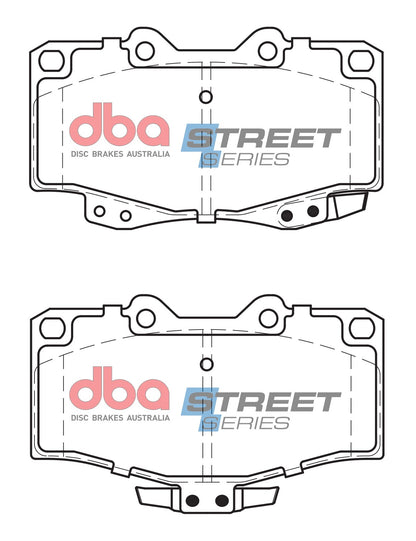 DBA Brake Pads Street Series Ceramic | Front Axle — BP OPREMA I SERVIS d.o.o.