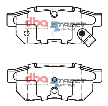 DBA Brake Pads Street Series Ceramic | Rear Axle — BP OPREMA I SERVIS d.o.o.