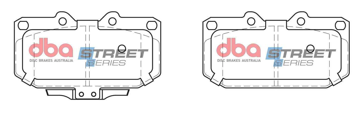 DBA Brake Pads Street Series Ceramic | Front Axle — BP OPREMA I SERVIS d.o.o.
