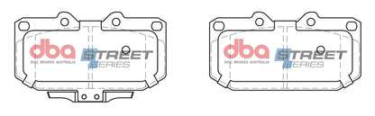 DBA Brake Pads Street Series Ceramic | Front Axle — BP OPREMA I SERVIS d.o.o.