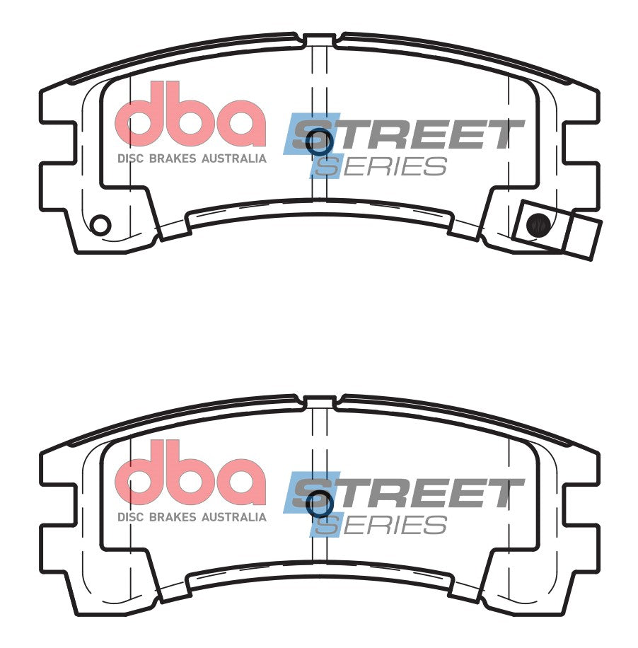 DBA Brake Pads Street Series Ceramic | Rear Axle — BP OPREMA I SERVIS d.o.o.
