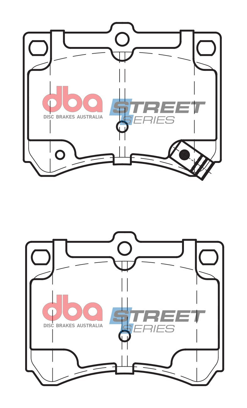 DBA Brake Pads Street Series Ceramic | Rear Axle — BP OPREMA I SERVIS d.o.o.