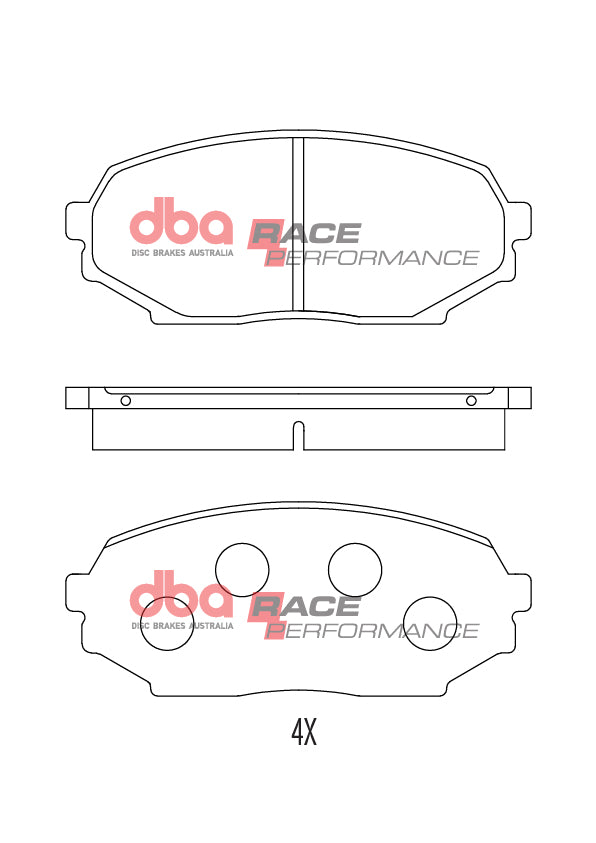 DBA Brake Pads Race Performance — BP OPREMA I SERVIS d.o.o.