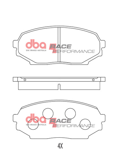 DBA Brake Pads Race Performance — BP OPREMA I SERVIS d.o.o.