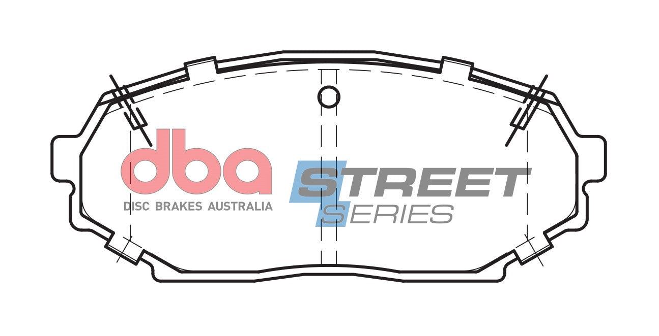 DBA Brake Pads Street Series Ceramic | Front Axle — BP OPREMA I SERVIS d.o.o.