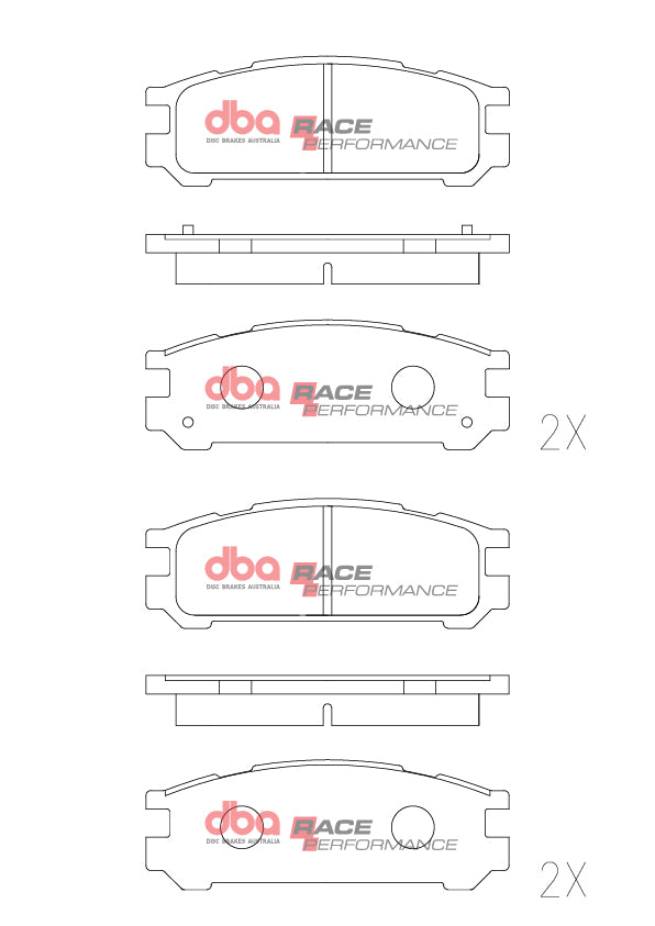 DBA Brake Pads Race Performance — BP OPREMA I SERVIS d.o.o.