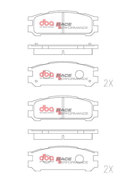 DBA Brake Pads Race Performance — BP OPREMA I SERVIS d.o.o.