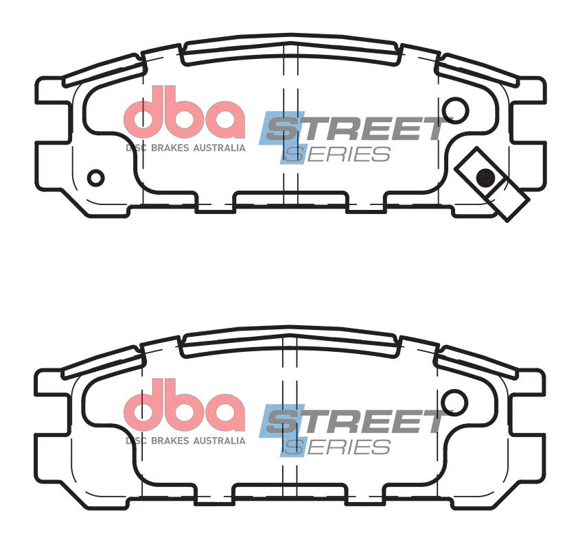 DBA Brake Pads Street Series Ceramic | Rear Axle — BP OPREMA I SERVIS d.o.o.