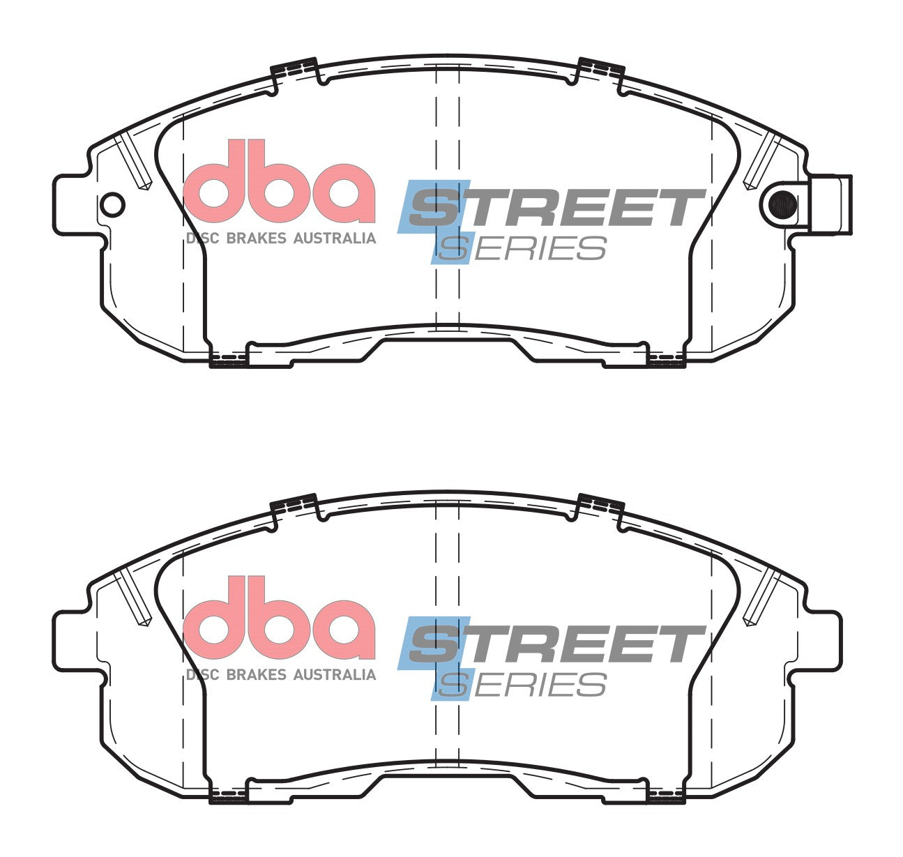 DBA Brake Pads Street Series Ceramic | Front Axle — BP OPREMA I SERVIS d.o.o.