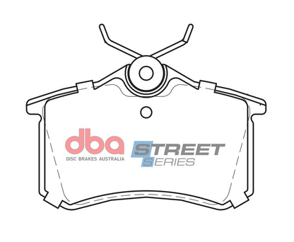 DBA Brake Pads Street Series Ceramic | Rear Axle — BP OPREMA I SERVIS d.o.o.