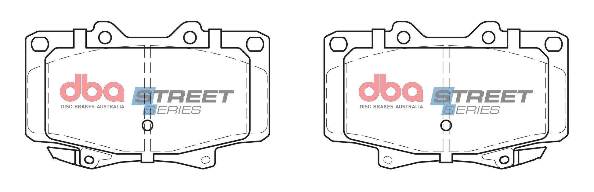 DBA Brake Pads Street Series Semi-metallic | Front Axle — BP OPREMA I SERVIS d.o.o.
