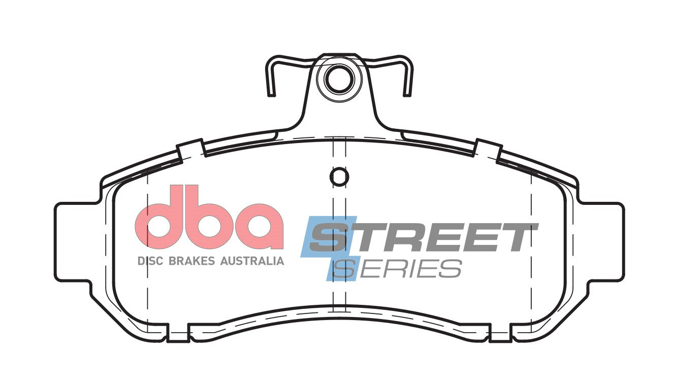 DBA Brake Pads Street Series Ceramic | Front Axle — BP OPREMA I SERVIS d.o.o.