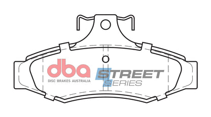 DBA Brake Pads Street Series Ceramic | Rear Axle — BP OPREMA I SERVIS d.o.o.