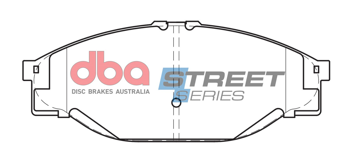 DBA Brake Pads Street Series Ceramic | Front Axle — BP OPREMA I SERVIS d.o.o.
