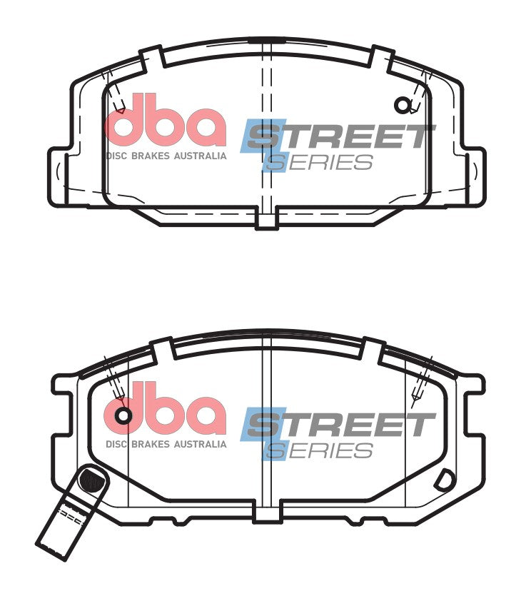 DBA Brake Pads Street Series Ceramic | Front Axle — BP OPREMA I SERVIS d.o.o.