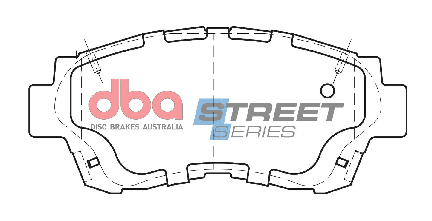 DBA Brake Pads Street Series Ceramic | Front Axle — BP OPREMA I SERVIS d.o.o.