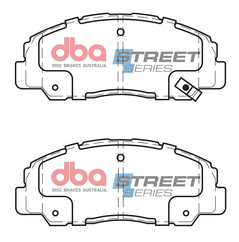 DBA Brake Pads Street Series Ceramic | Front Axle — BP OPREMA I SERVIS d.o.o.