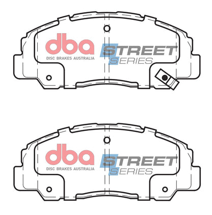 DBA Brake Pads Street Series Ceramic | Front Axle — BP OPREMA I SERVIS d.o.o.