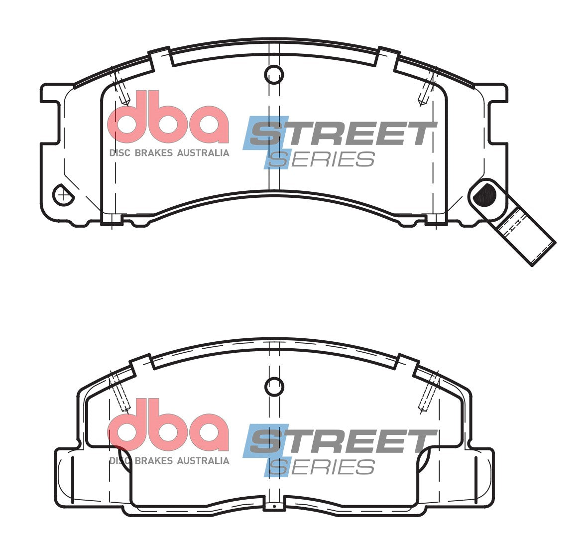 DBA Brake Pads Street Series Ceramic | Front Axle — BP OPREMA I SERVIS d.o.o.
