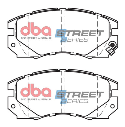 DBA Brake Pads Street Series Ceramic | Front Axle — BP OPREMA I SERVIS d.o.o.