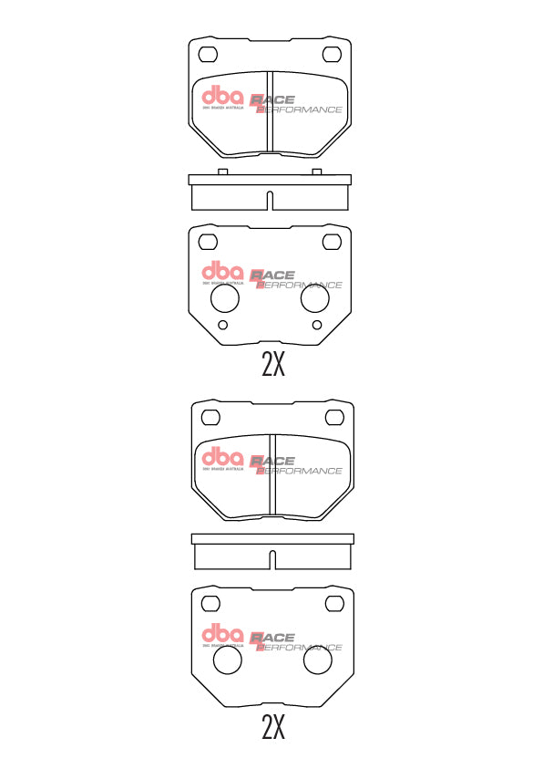 DBA Brake Pads Race Performance — BP OPREMA I SERVIS d.o.o.
