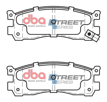 DBA Brake Pads Street Series Ceramic | Rear Axle — BP OPREMA I SERVIS d.o.o.