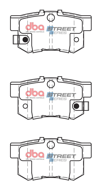 DBA Brake Pads Street Series Ceramic | Rear Axle — BP OPREMA I SERVIS d.o.o.