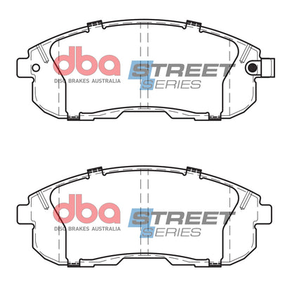 DBA Brake Pads Street Series Ceramic | Front Axle — BP OPREMA I SERVIS d.o.o.