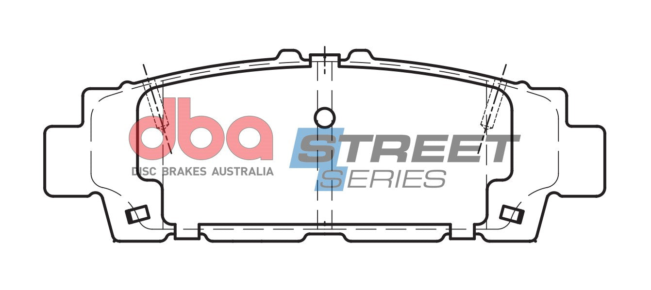 DBA Brake Pads Street Series Ceramic | Rear Axle — BP OPREMA I SERVIS d.o.o.