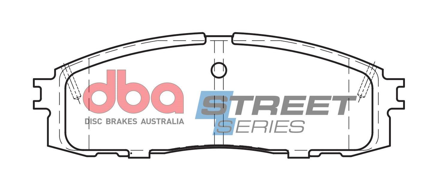 DBA Brake Pads Street Series Ceramic | Rear Axle — BP OPREMA I SERVIS d.o.o.