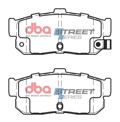 DBA Brake Pads Street Series Ceramic | Rear Axle — BP OPREMA I SERVIS d.o.o.