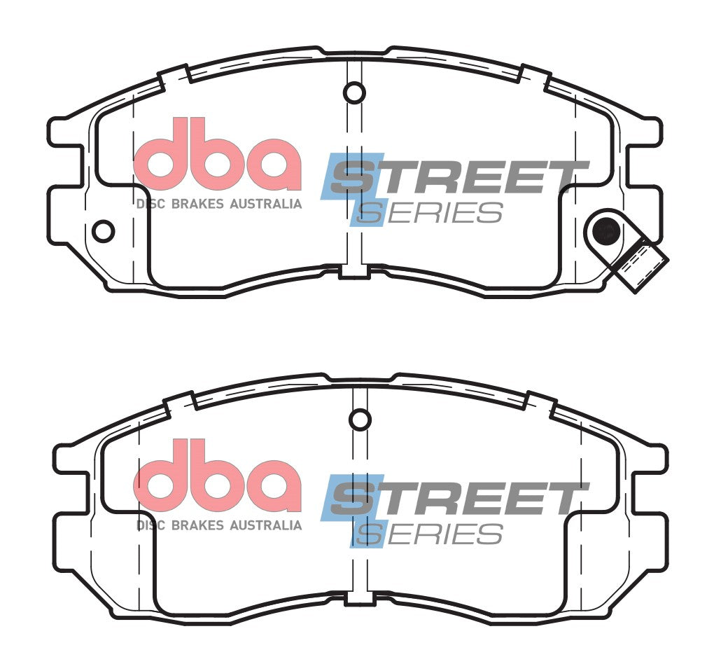 DBA Brake Pads Street Series Ceramic | Front Axle — BP OPREMA I SERVIS d.o.o.
