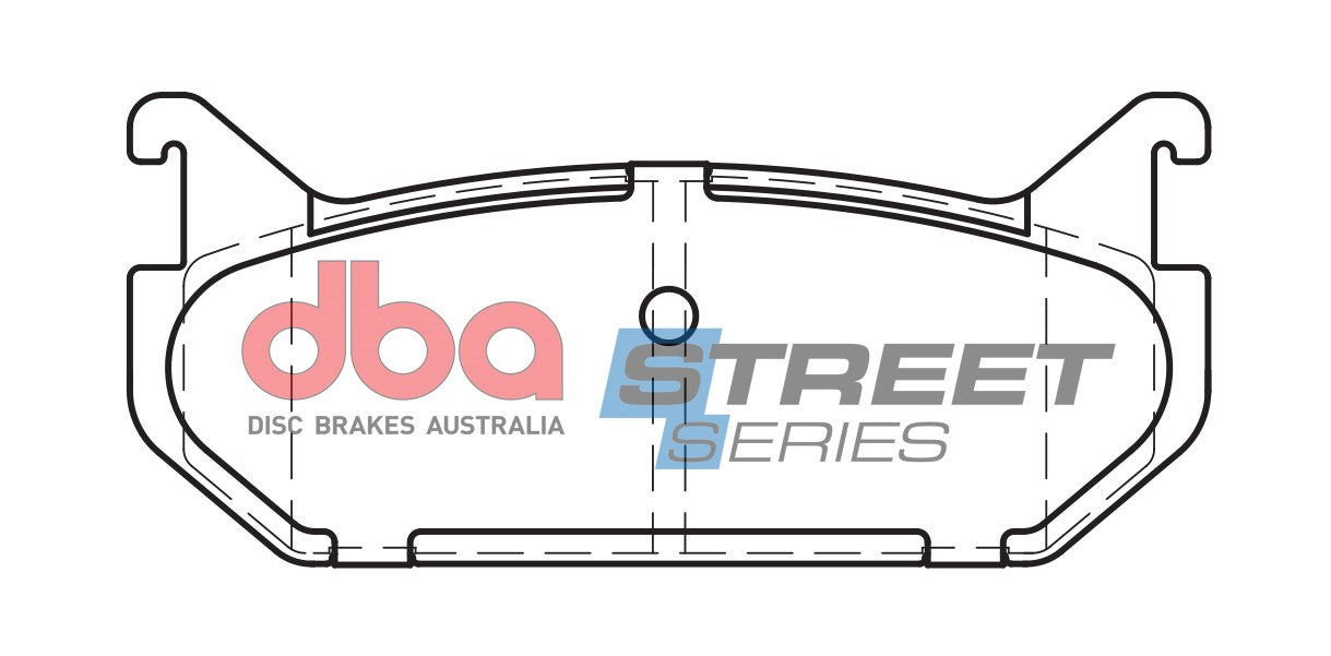 DBA Brake Pads Street Series Ceramic | Rear Axle — BP OPREMA I SERVIS d.o.o.
