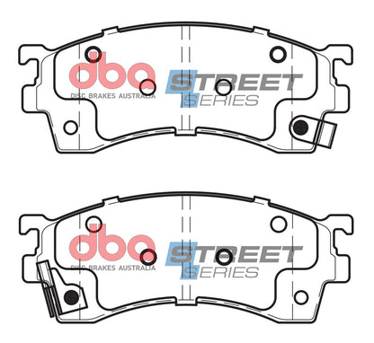 DBA Brake Pads Street Series Ceramic | Front Axle — BP OPREMA I SERVIS d.o.o.