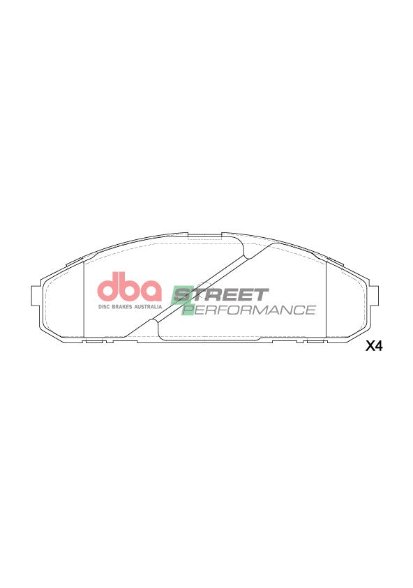 DBA Brake Pads Street Performance | Front Axle — BP OPREMA I SERVIS d.o.o.