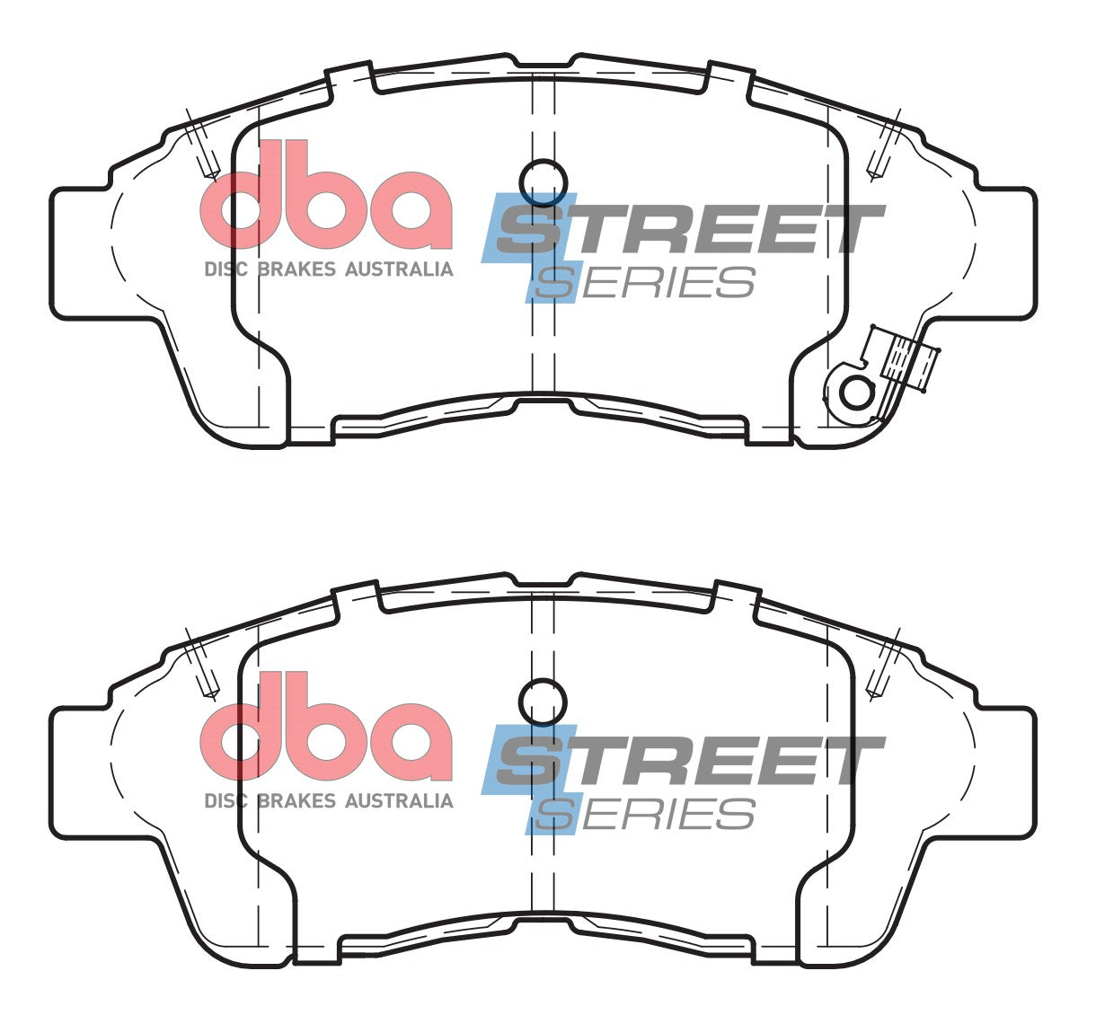 DBA Brake Pads Street Series Ceramic | Front Axle — BP OPREMA I SERVIS d.o.o.