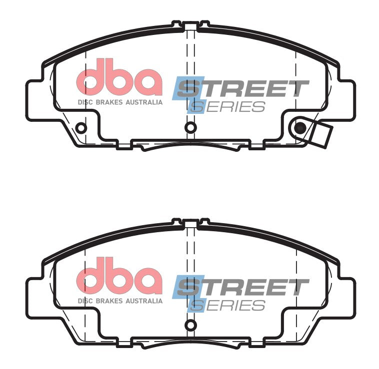 DBA Brake Pads Street Series Ceramic | Front Axle — BP OPREMA I SERVIS d.o.o.