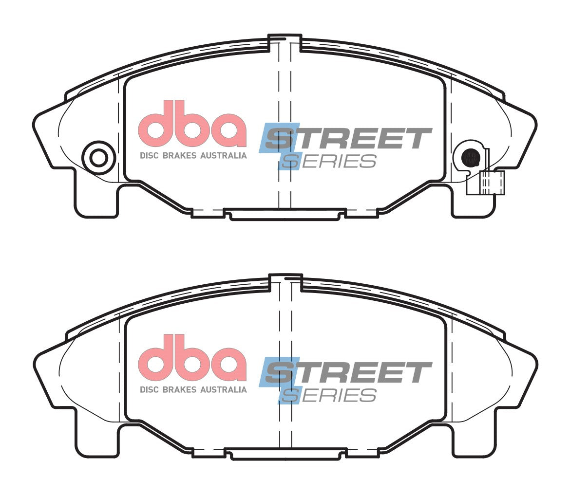 DBA Brake Pads Street Series Ceramic | Front Axle — BP OPREMA I SERVIS d.o.o.