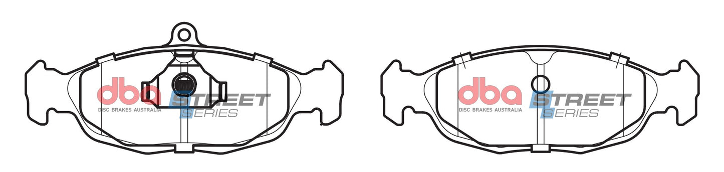 DBA Brake Pads Street Series Ceramic | Front Axle — BP OPREMA I SERVIS d.o.o.
