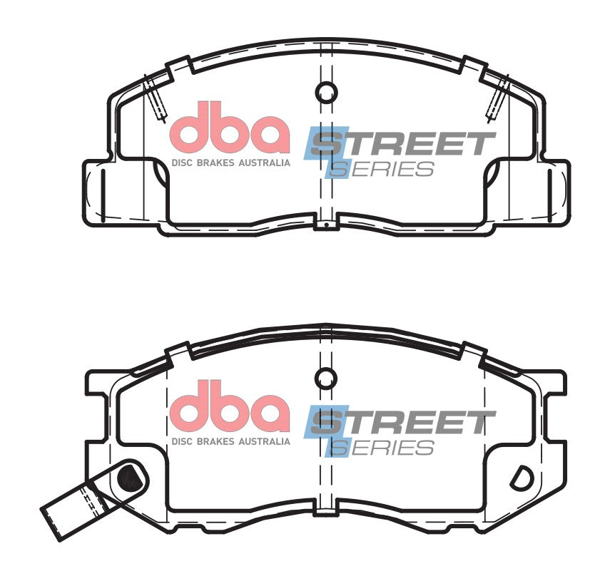 DBA Brake Pads Street Series Ceramic | Front Axle — BP OPREMA I SERVIS d.o.o.