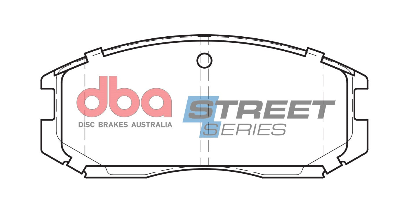 DBA Brake Pads Street Series Ceramic | Front Axle — BP OPREMA I SERVIS d.o.o.