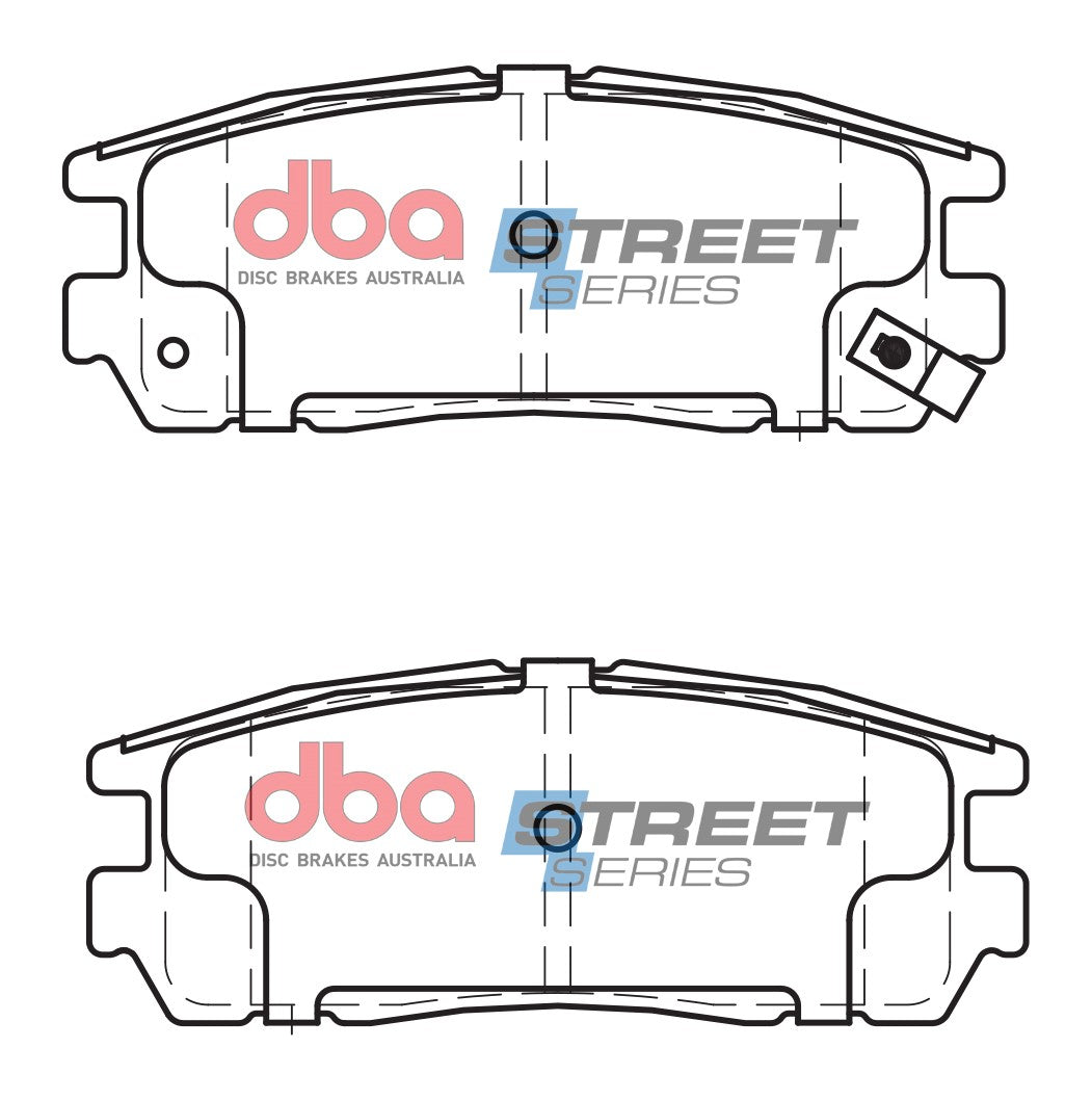 DBA Brake Pads Street Series Ceramic | Rear Axle — BP OPREMA I SERVIS d.o.o.