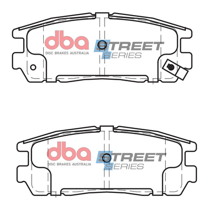DBA Brake Pads Street Series Ceramic | Rear Axle — BP OPREMA I SERVIS d.o.o.