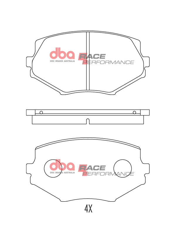 DBA Brake Pads Race Performance — BP OPREMA I SERVIS d.o.o.