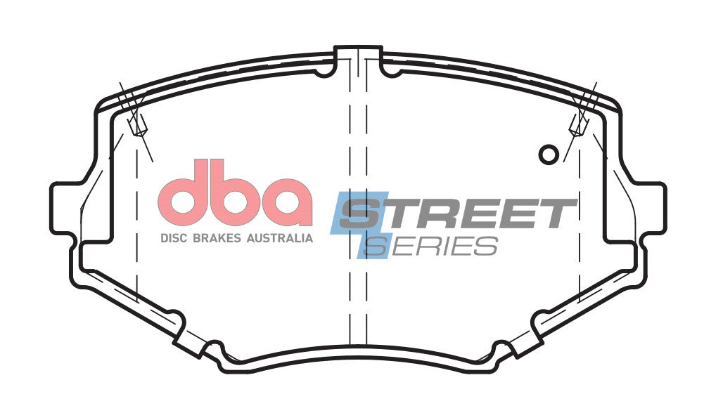 DBA Brake Pads Street Series Ceramic | Front Axle — BP OPREMA I SERVIS d.o.o.