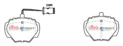 DBA Brake Pads Street Series Ceramic | Rear Axle — BP OPREMA I SERVIS d.o.o.