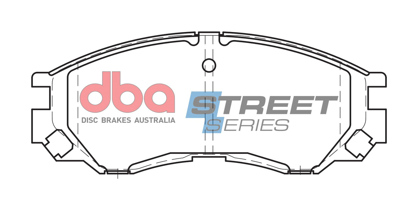 DBA Brake Pads Street Series Ceramic | Front Axle — BP OPREMA I SERVIS d.o.o.