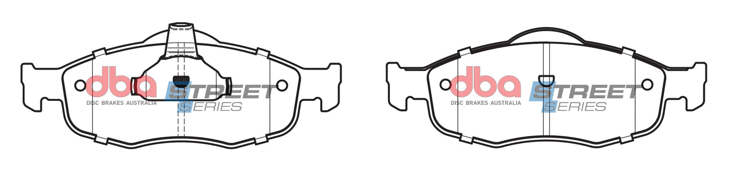 DBA Brake Pads Street Series Ceramic | Front Axle — BP OPREMA I SERVIS d.o.o.