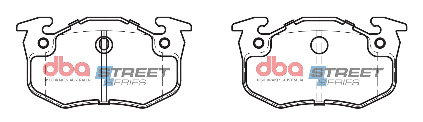 DBA Brake Pads Street Series Ceramic | Rear Axle — BP OPREMA I SERVIS d.o.o.