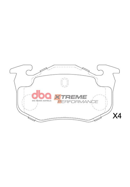 DBA Brake Pads Xtreme Performance | Rear Axle — BP OPREMA I SERVIS d.o.o.